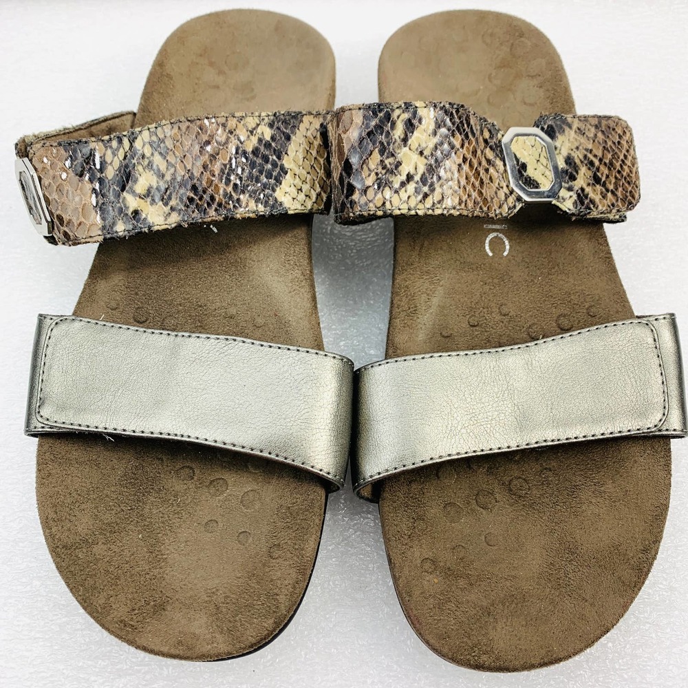 Vionic Camila Flat Slide Sandal - Women's 8